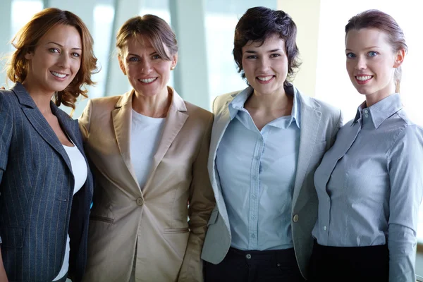 Row of colleagues — Stock Photo, Image