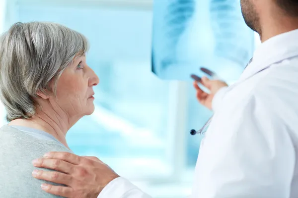 Anxious patient — Stock Photo, Image