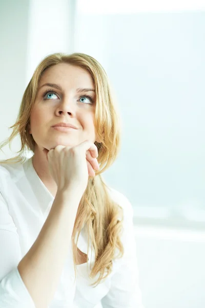 Serene girl — Stock Photo, Image