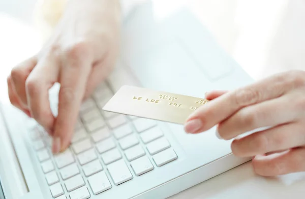 Online-Zahlung — Stockfoto