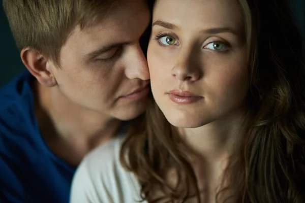 Rustige vrouw — Stockfoto