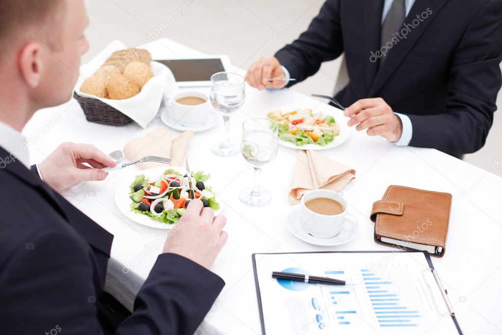 Business lunch — Stock Photo © pressmaster 28277071