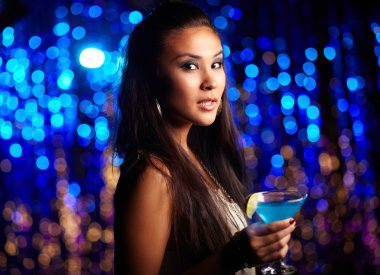 gece kulübünde