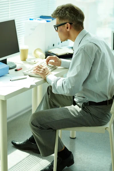 Typing — Stock Photo, Image