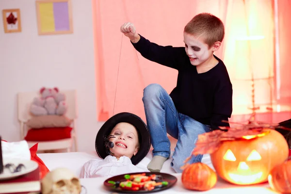 Halloween trick — Stock Photo, Image