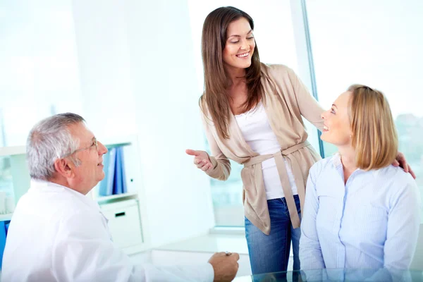 Pacientes felices — Foto de Stock