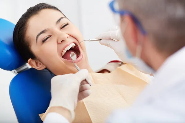 Pielęgnacja jamy ustnej — Zdjęcie stockowe