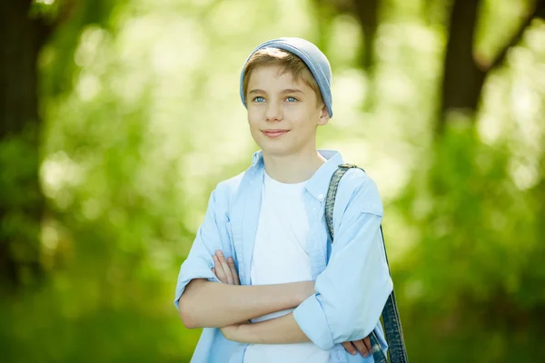 Glücklicher Junge — Stockfoto