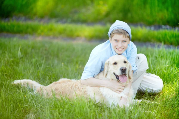 Amor ao cão — Fotografia de Stock