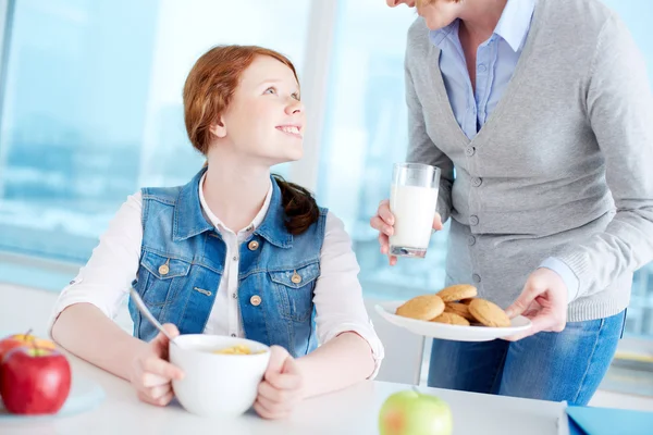 Caring mother — Stock Photo, Image