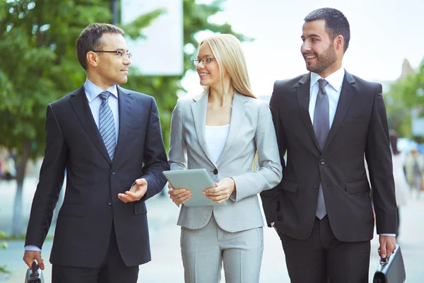 Comunicación empresarial — Foto de Stock