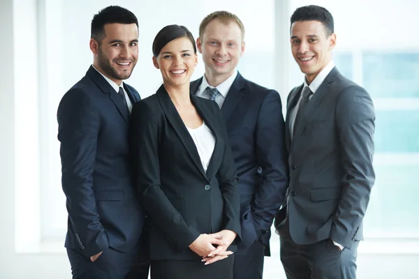 Happy leaders — Stock Photo, Image