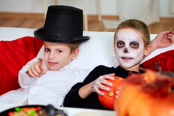 Halloween relaxar — Fotografia de Stock