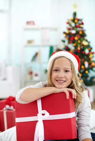 Ragazza di Natale — Foto Stock