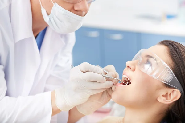 Higiene dental — Foto de Stock