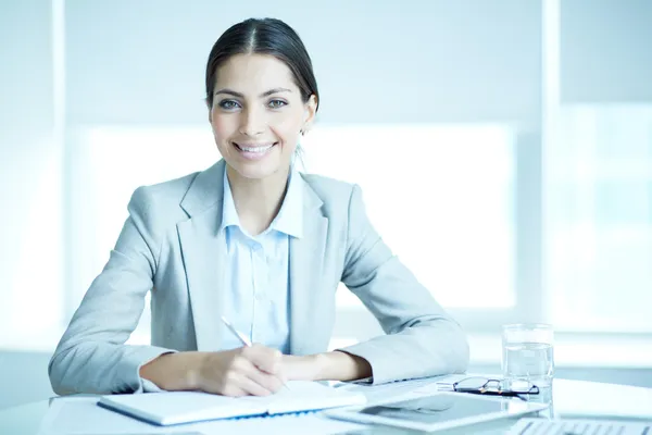 Lovely business lady — Stockfoto