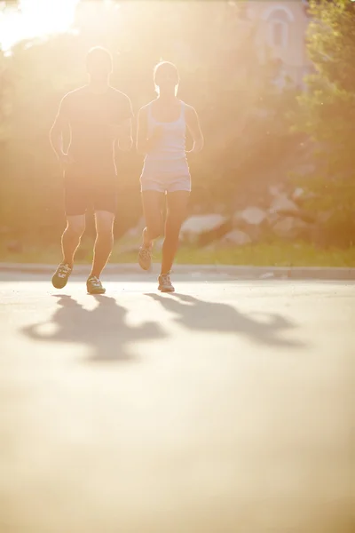 Correr sol — Fotografia de Stock