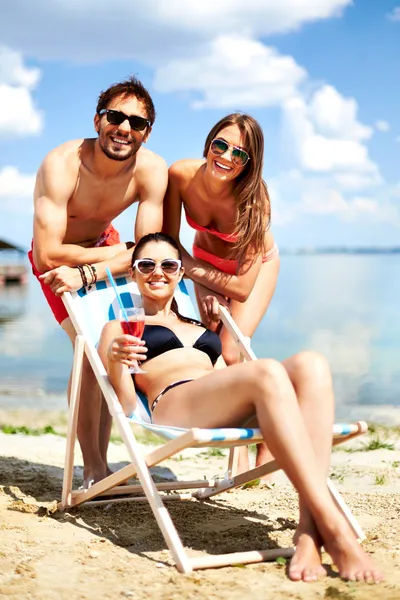 Beach vacation — Stock Photo, Image