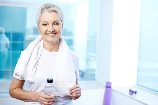 In gym — Stock Photo, Image