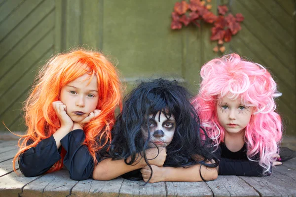 Halloween vrienden — Stockfoto