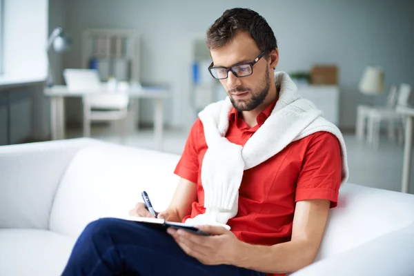 Notizen machen — Stockfoto