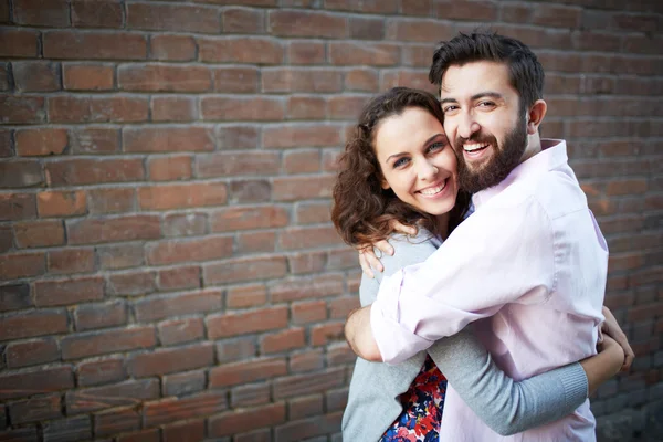 Casal alegre — Fotografia de Stock