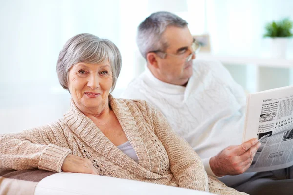 Gracious woman — Stock Photo, Image