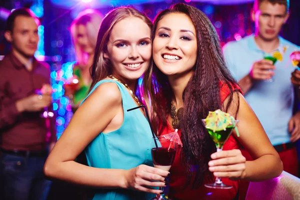 Party in bar Royalty Free Stock Images