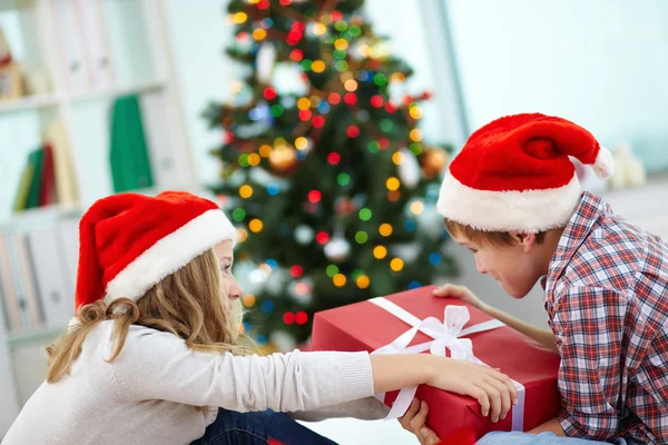 Geschenk teilen — Stockfoto