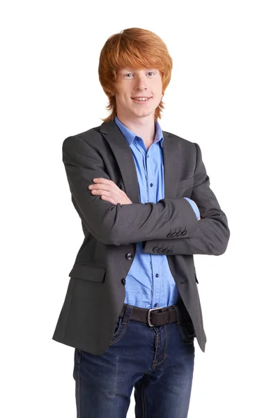 Man in smart clothes — Stock Photo, Image