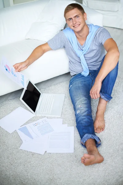 Studying at home — Stock Photo, Image