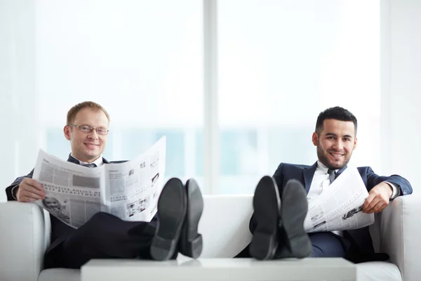 Mañana de negocios — Foto de Stock