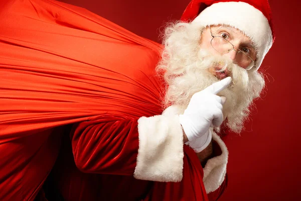 Santa kommer — Stockfoto