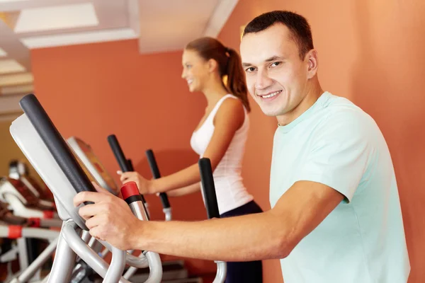 Gym training — Stock Photo, Image