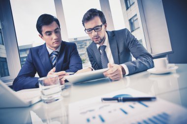 iş adamları iş planlama