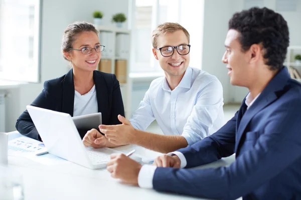 Socios comerciales — Foto de Stock