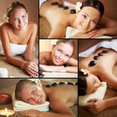 kadın zevk Spa prosedürler