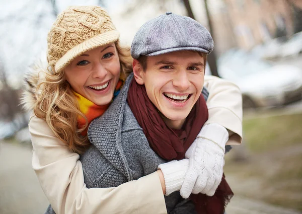 Affectionate couple — Stock Photo, Image