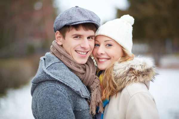 Cheerful dates — Stock Photo, Image