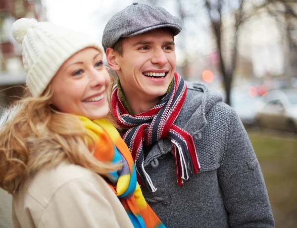 Casual couple — Stock Photo, Image