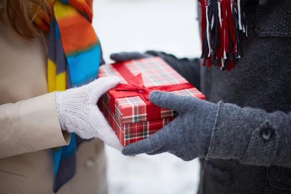 Christmaspresent — Stockfoto