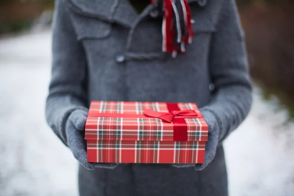 Bedrijf geschenkdoos — Stockfoto