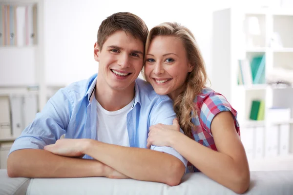 Amorous young couple Royalty Free Stock Photos