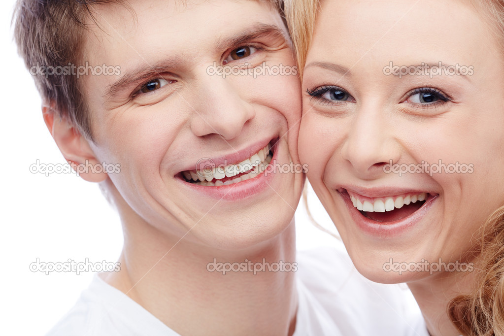 Joyful couple