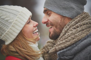 mutlu erkek ve kız arkadaşı