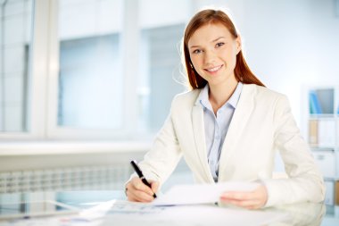 başarılı iş kadını