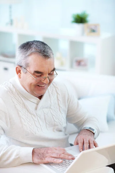 Männernetzwerk — Stockfoto