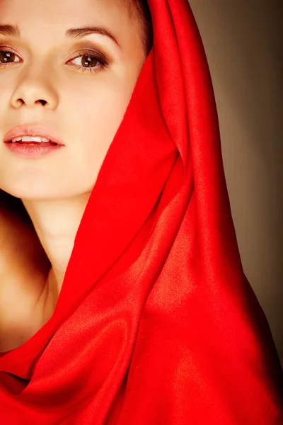 Elegancia roja — Foto de Stock