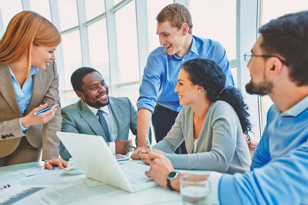 Möte i office — Stockfoto