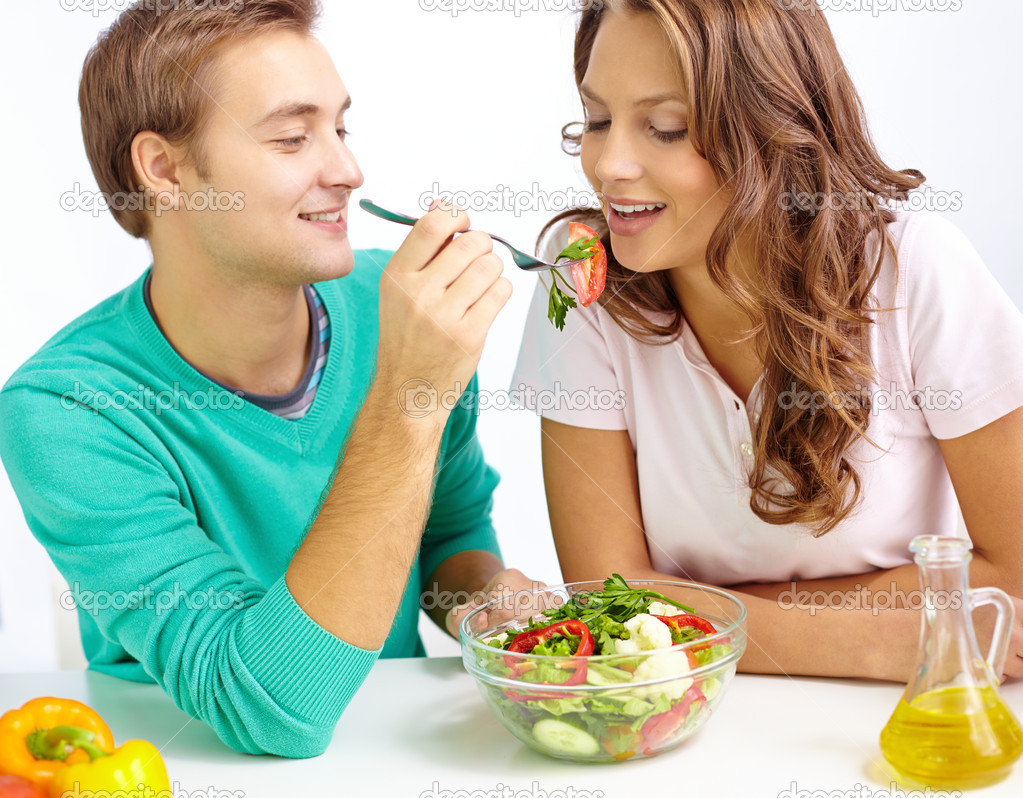 Eating together